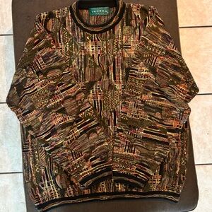 Tundra Men's Vibrant Patterned Crewneck Sweater